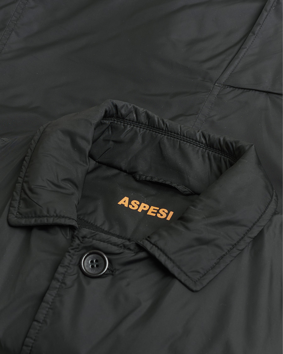 Herr | Pre-owned Jackor | Pre-owned | Aspesi Limone Winter Raincoat Black L