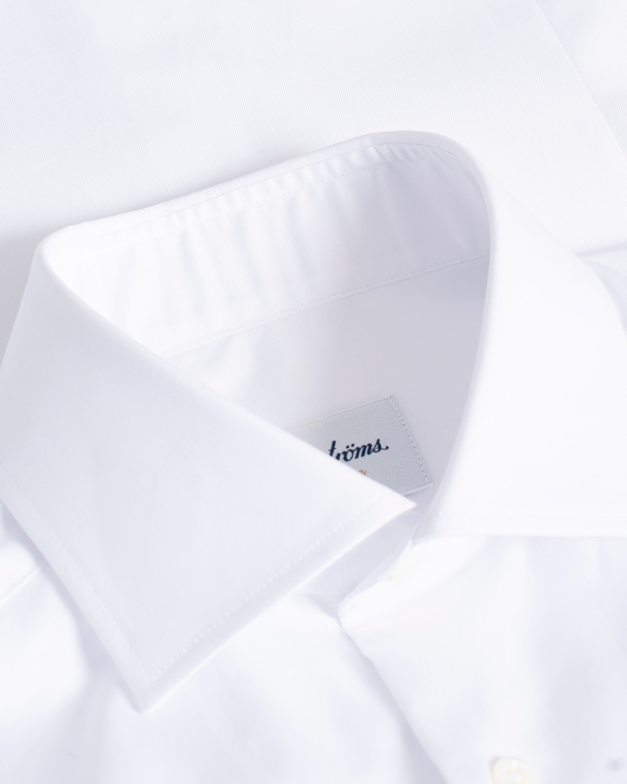 Herr | Pre-owned Skjortor | Pre-owned | Stenströms Superslim Double Cuff Cotton Shirt White 36 - S