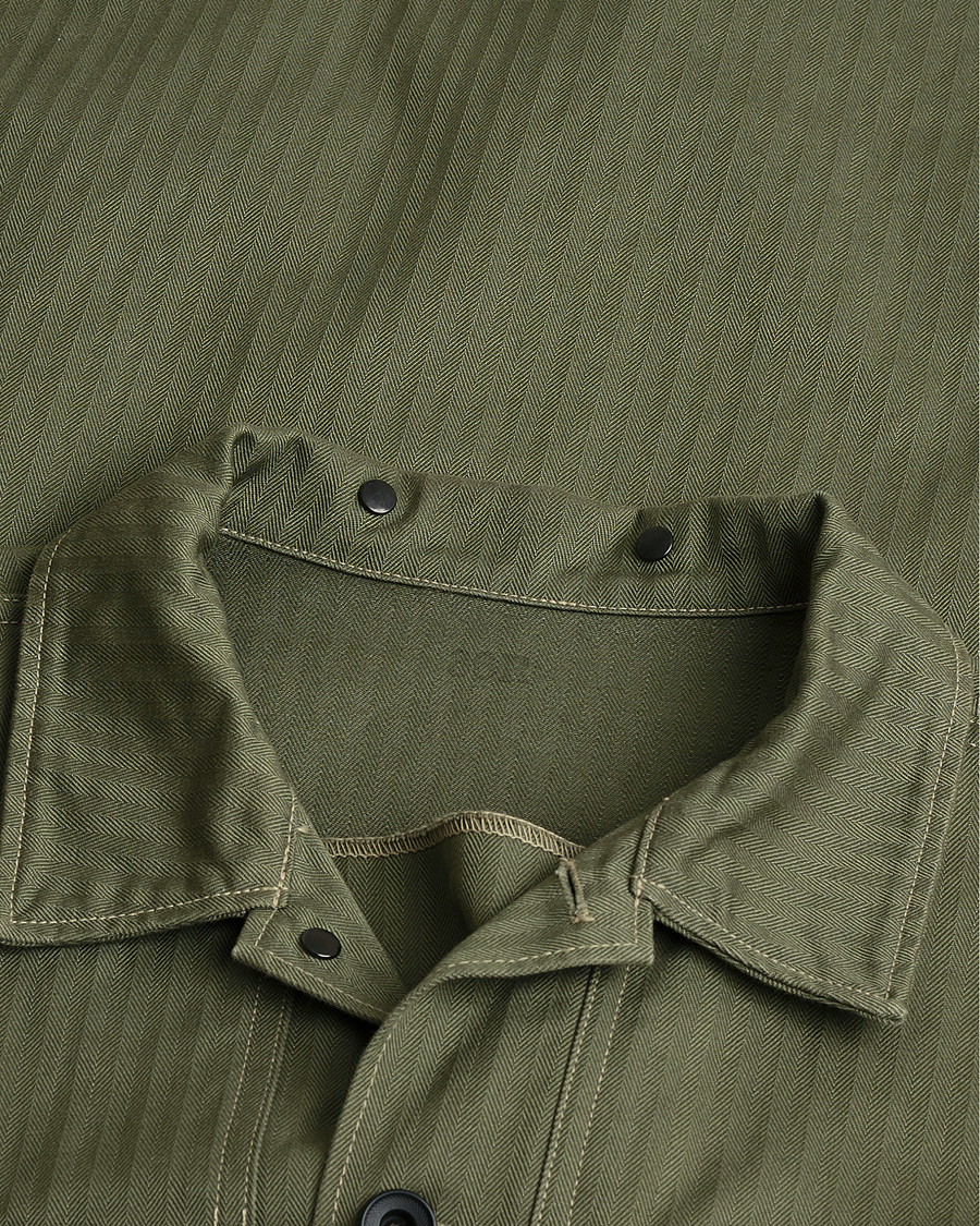 Herr | The Real McCoy's P-44 Utility Coat Sage Green UK36 - EU46 | Pre-owned | The Real McCoy's P-44 Utility Coat Sage Green UK36 - EU46