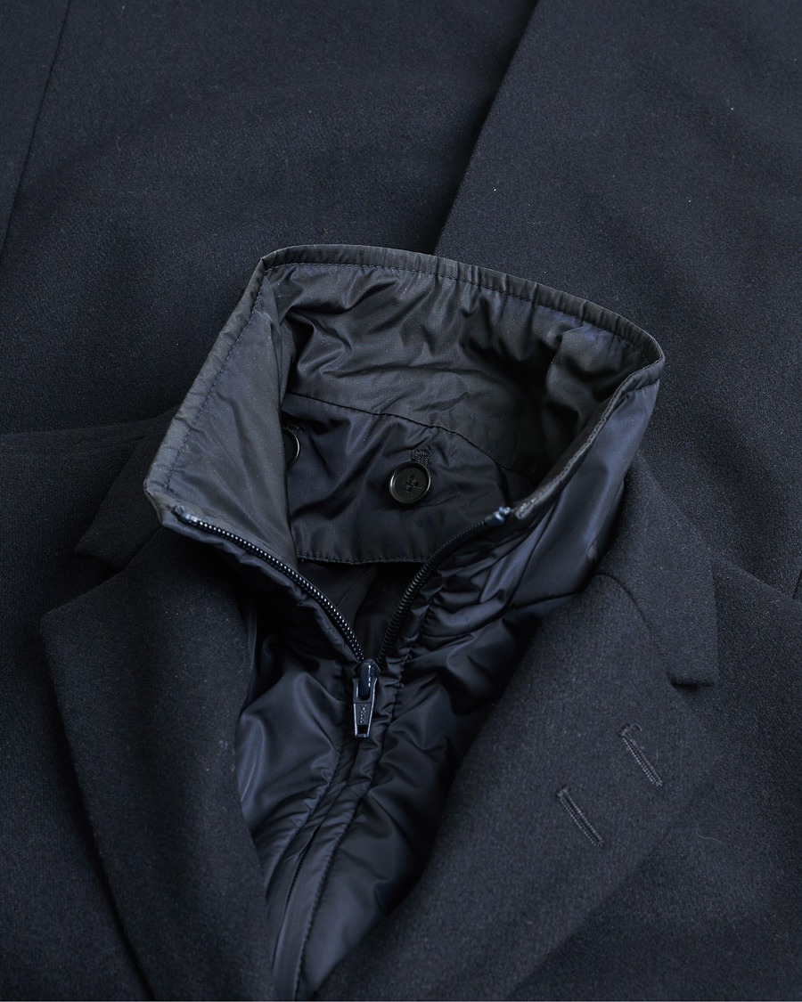 Herr | Pre-owned Jackor | Pre-owned | Tiger of Sweden Netley Wool Coat Navy 48