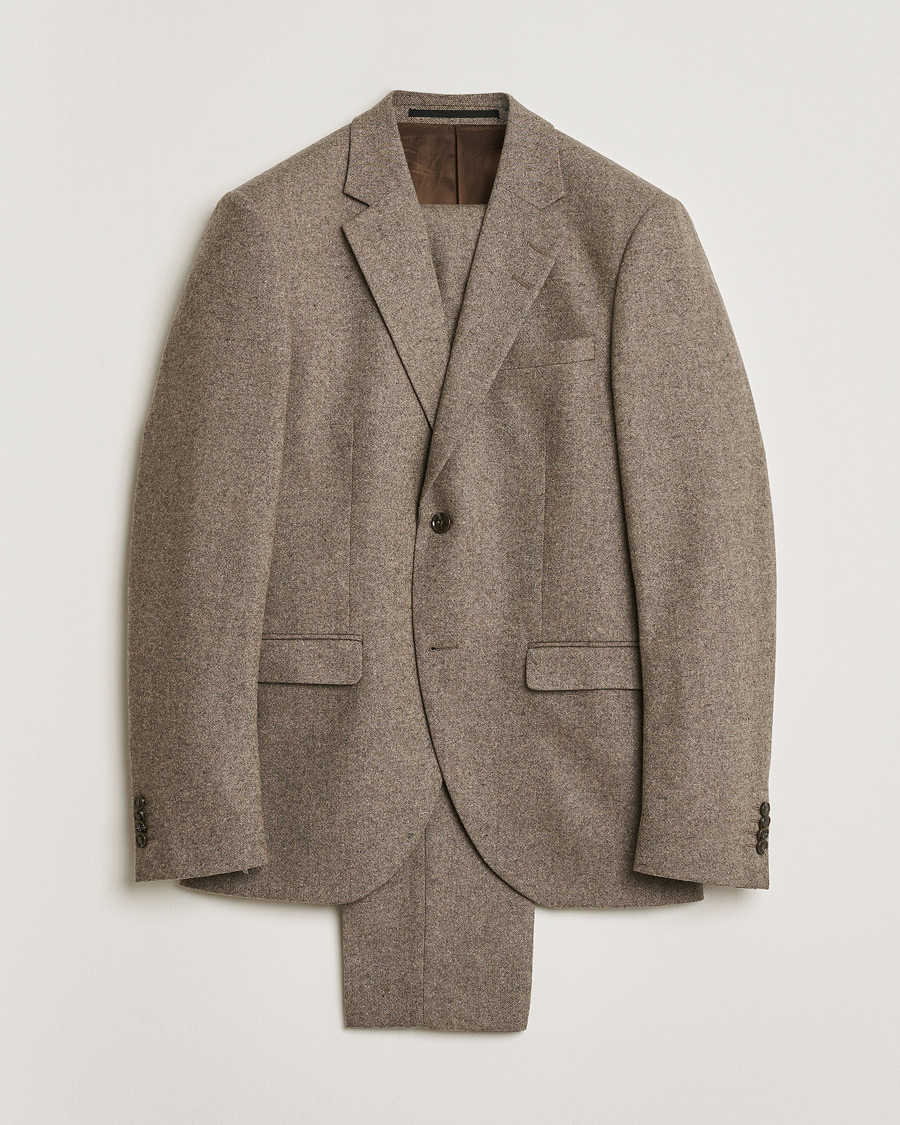 Herr | Pre-owned Kostymer | Pre-owned | Tiger of Sweden Brushed Wool Suit Taupe 48/46