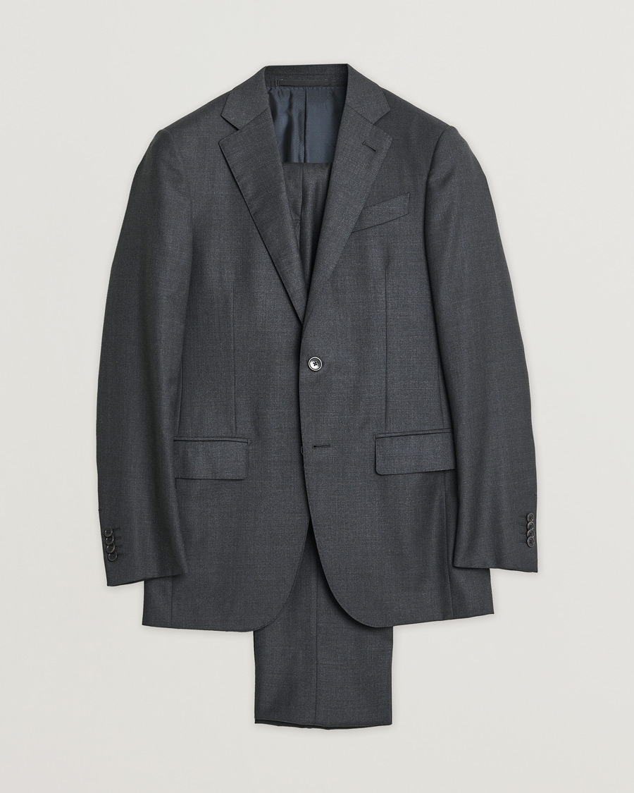 Herr | Pre-owned Kostymer | Pre-owned | Ermenegildo Zegna Wool Suit Grey 44