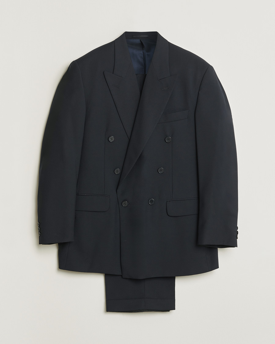 Herr | Pre-owned Kostymer | Pre-owned | Oscar Jacobson Vintage Wool Suit Navy 50