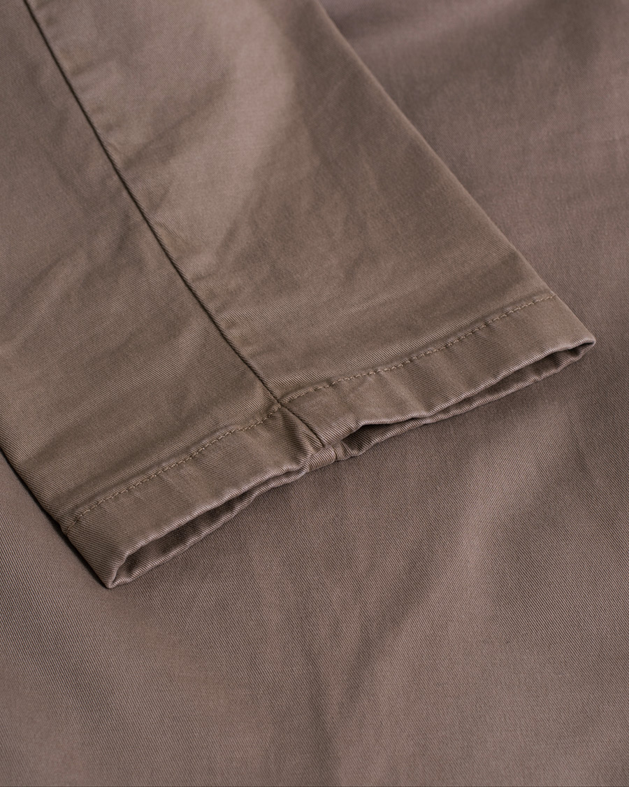 Herr | Pre-owned Byxor | Pre-owned | Oscar Jacobson Danwick Cotton Trousers Light Brown