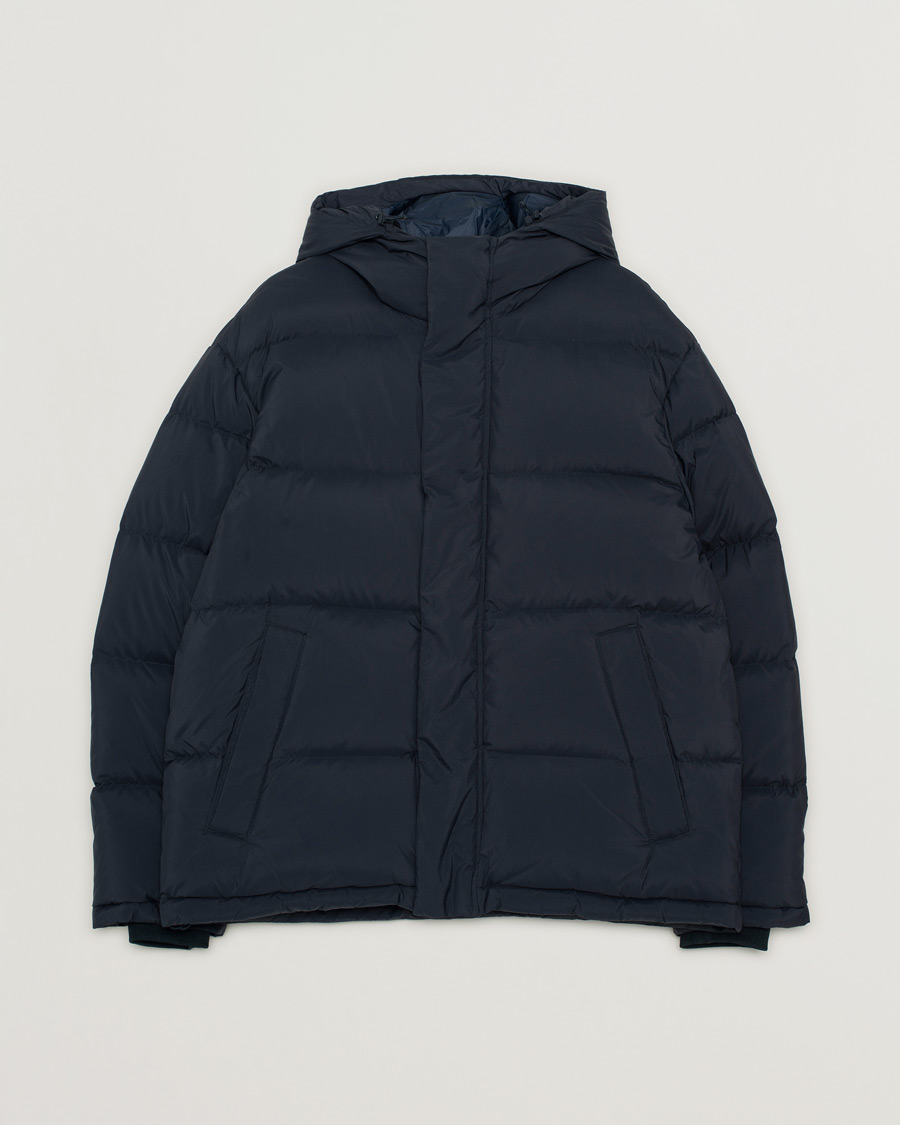 Herr | NN07 Matthew Padded Down Jacket Navy Blue | Pre-owned | NN07 Matthew Padded Down Jacket Navy Blue