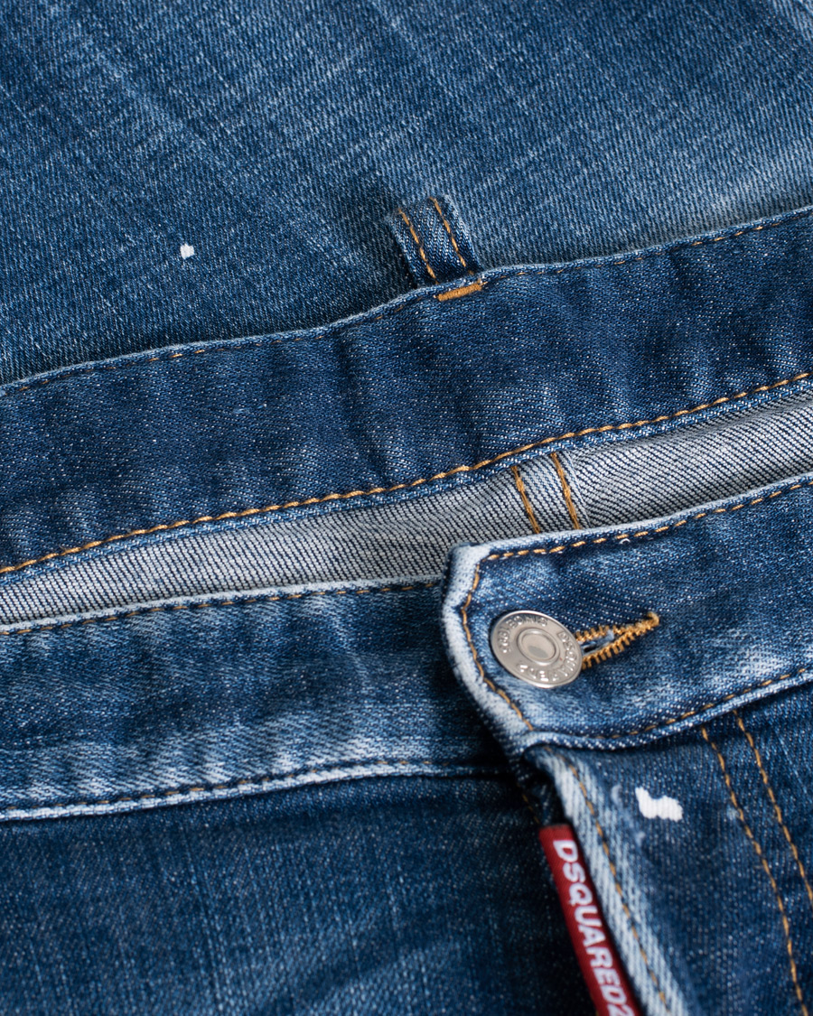 Herr | Dsquared2 Skater Jeans Light Blue Wash | Pre-owned | Dsquared2 Skater Jeans Light Blue Wash