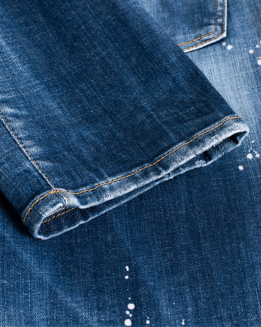 Herr | Dsquared2 Skater Jeans Light Blue Wash | Pre-owned | Dsquared2 Skater Jeans Light Blue Wash