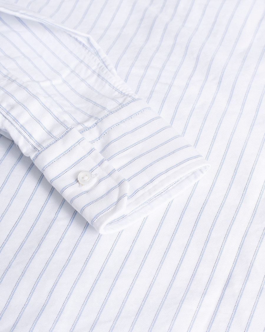 Herr |  | Pre-owned | Thom Browne Oxford Pinstripe Shirt Light Blue