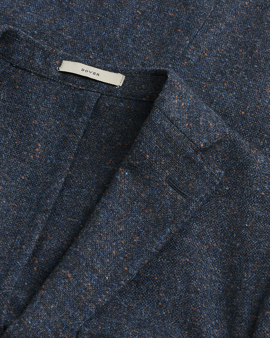 Herr | Pre-owned Kavajer | Pre-owned | Boglioli Dover Wool Blazer Navy Melange 48