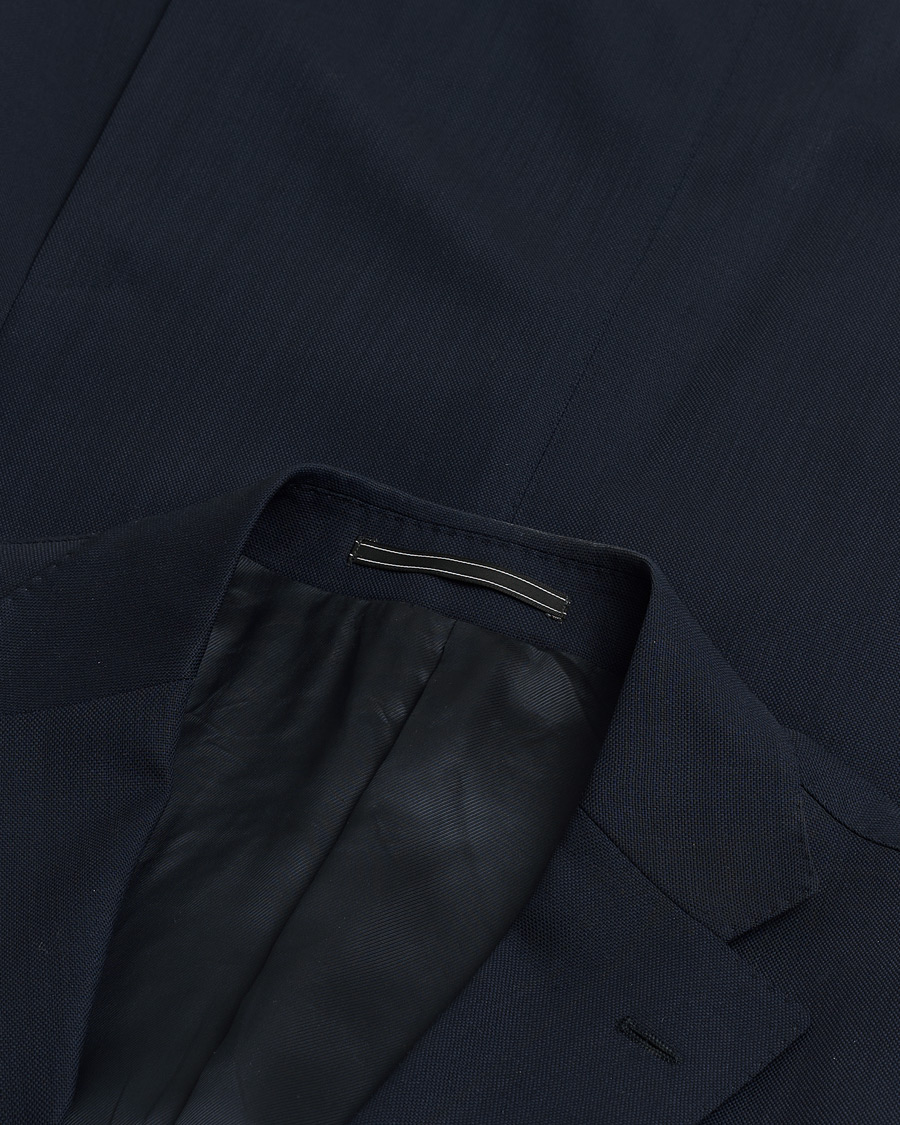 Herr | Pre-owned Kavajer | Pre-owned | Corneliani Wool Hopsack Blazer Navy 48