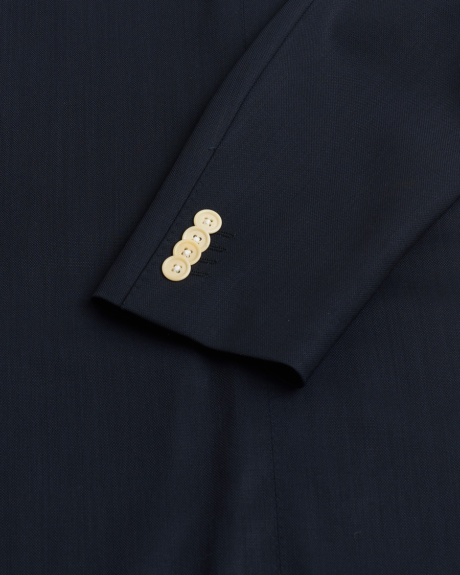 Herr | Pre-owned Kavajer | Pre-owned | Corneliani Wool Hopsack Blazer Navy 48