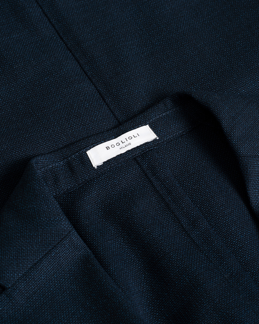 Herr | Kavajer | Pre-owned | Boglioli K Jacket Wool Hopsack Blazer Navy