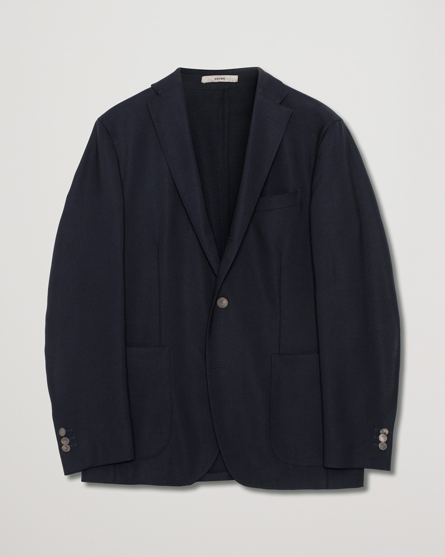 Herr | Kavajer | Pre-owned | Boglioli K Jacket Wool Hopsack Blazer Navy