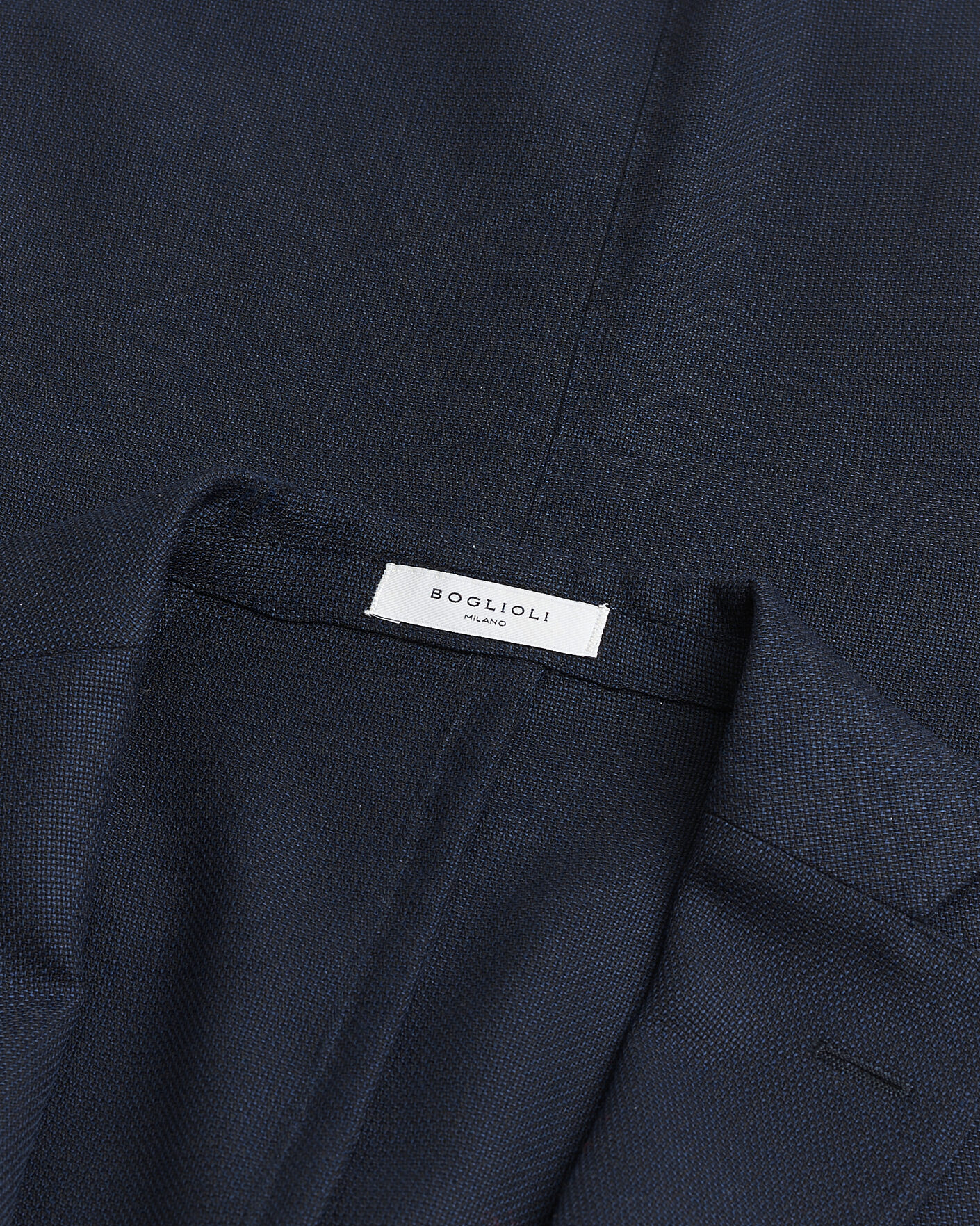 Herr | Pre-owned Kavajer | Pre-owned | Boglioli K Jacket Wool Hopsack Blazer Navy 50