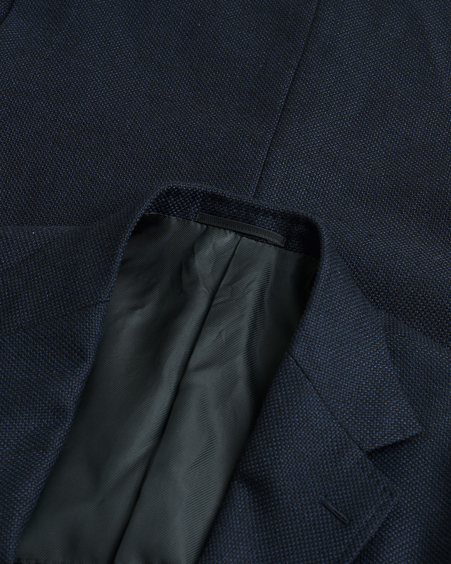 Herr | Pre-owned Kavajer | Pre-owned | Ring Jacket Four Season Wool Balloon Blazer Navy 52