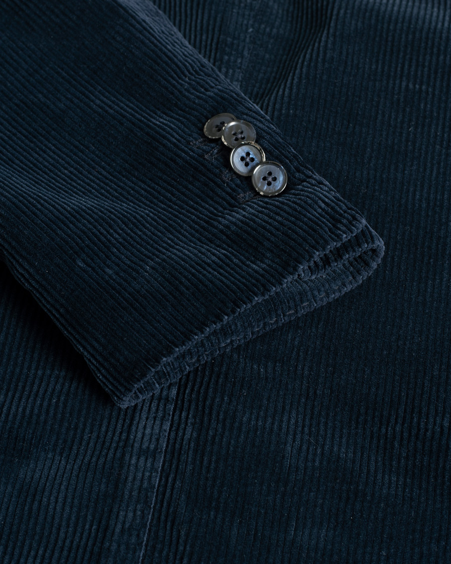 Herr | Kavajer | Pre-owned | L.B.M. 1911 Jack Corduroy Blazer Navy 50