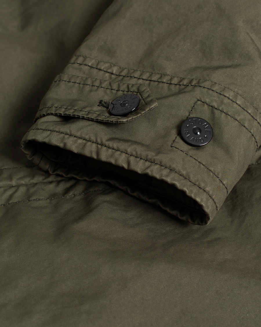 Herr | Stone Island David-TC Padded Field Jacket Olive | Pre-owned | Stone Island David-TC Padded Field Jacket Olive