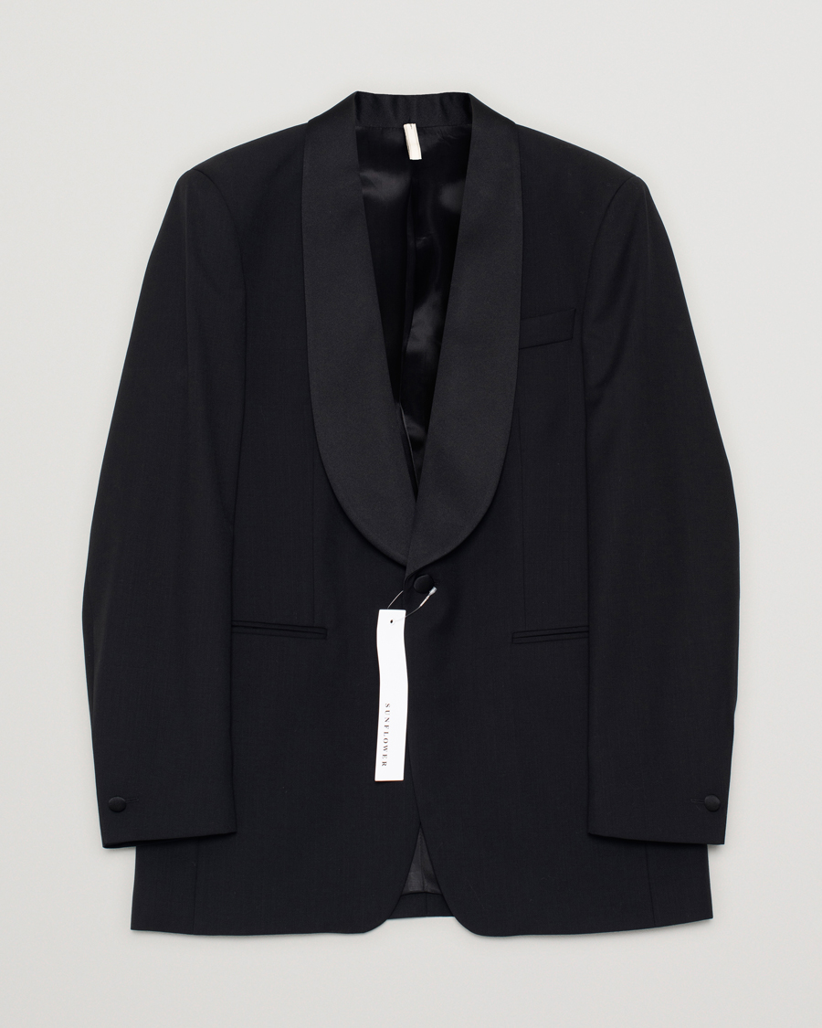 Herr | Sunflower Shawl Collar Tuxedo Jacket Black | Pre-owned | Sunflower Shawl Collar Tuxedo Jacket Black