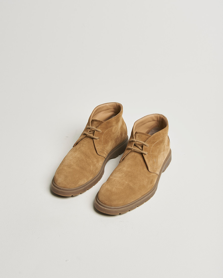 Herr | Tod's Polacchino Chukka Boots Brown Suede | Pre-owned | Tod's Polacchino Chukka Boots Brown Suede