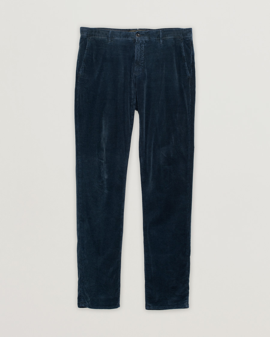 Herr | Incotex Slim Fit Leisure Cord Slacks Navy | Pre-owned | Incotex Slim Fit Leisure Cord Slacks Navy