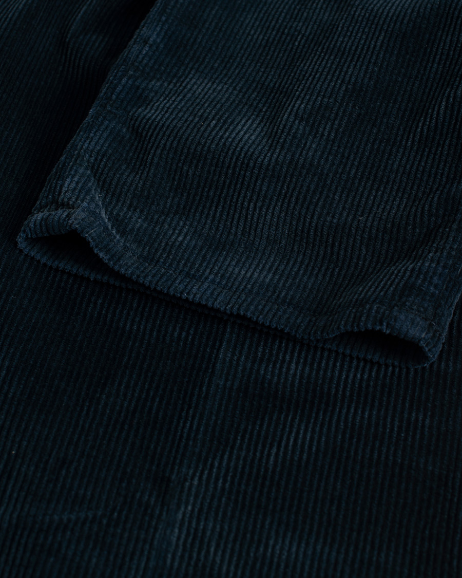 Herr | Byxor | Pre-owned | Incotex Slim Fit Leisure Cord Slacks Navy