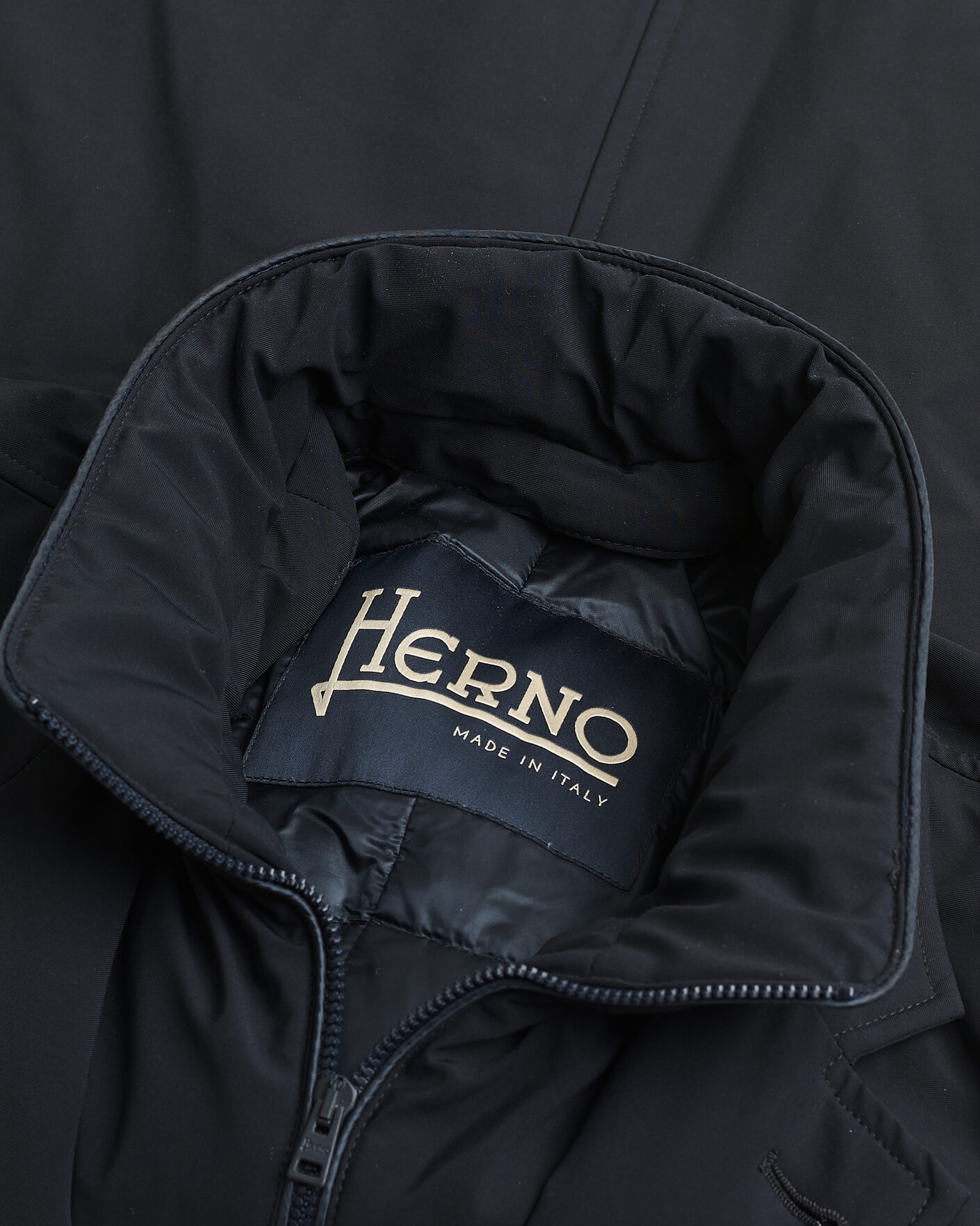 Herr | Pre-owned Jackor | Pre-owned | Herno Nylon City Blazer Navy 50