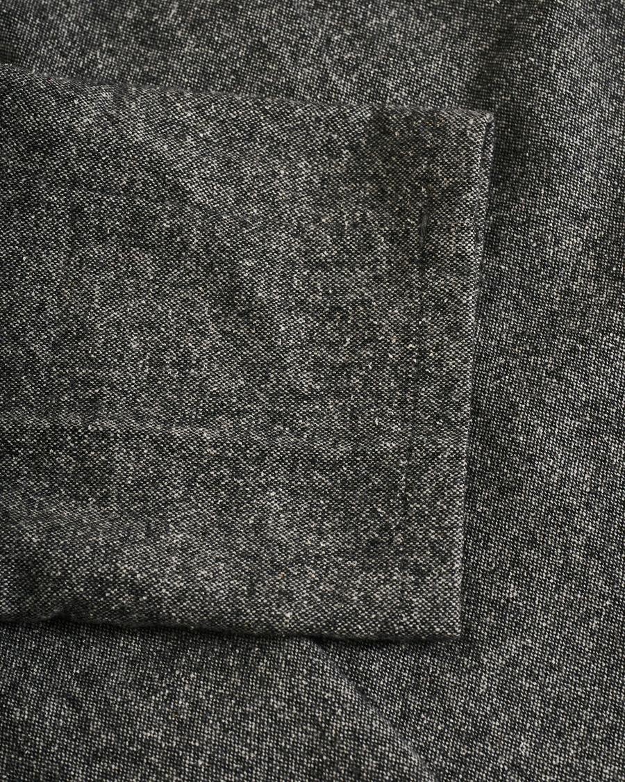 Herr | Incotex Slim Fit Washed Wool/Silk Slacks Grey Melange | Pre-owned | Incotex Slim Fit Washed Wool/Silk Slacks Grey Melange