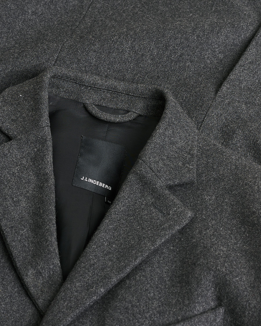 Herr | Pre-owned Jackor | Pre-owned | J.Lindeberg Wool Coat Grey 50