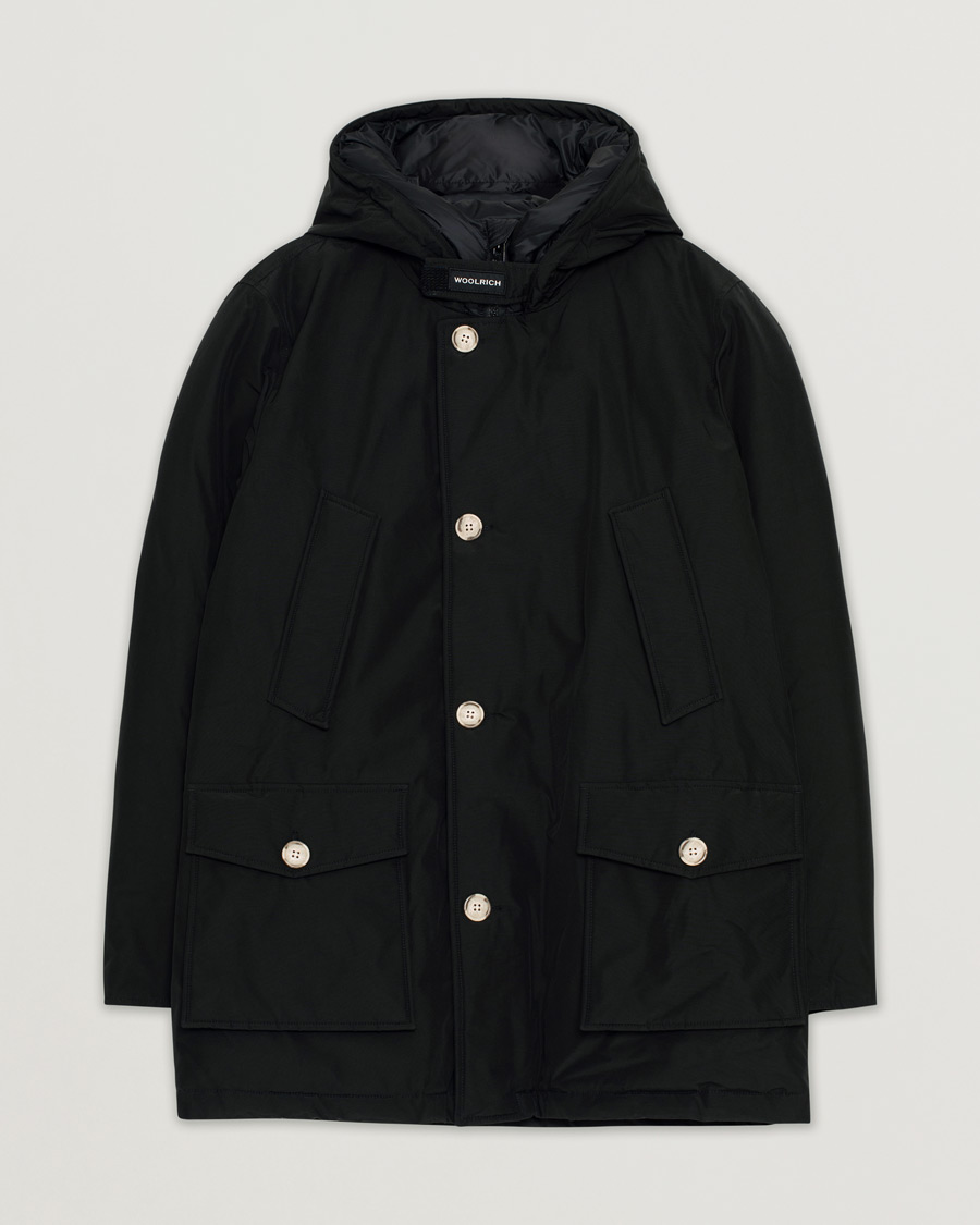Herr | Woolrich Arctic Parka No Fur Black | Pre-owned | Woolrich Arctic Parka No Fur Black
