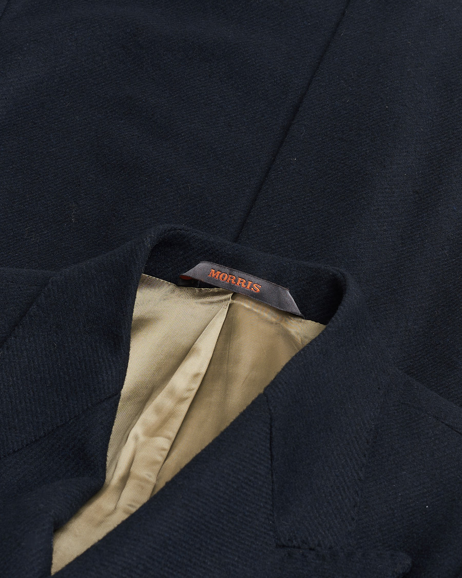 Herr | Pre-owned Jackor | Pre-owned | Morris Double Breasted Wool Coat Navy 48