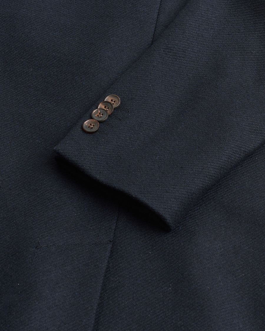 Herr | Pre-owned Jackor | Pre-owned | Morris Double Breasted Wool Coat Navy 48