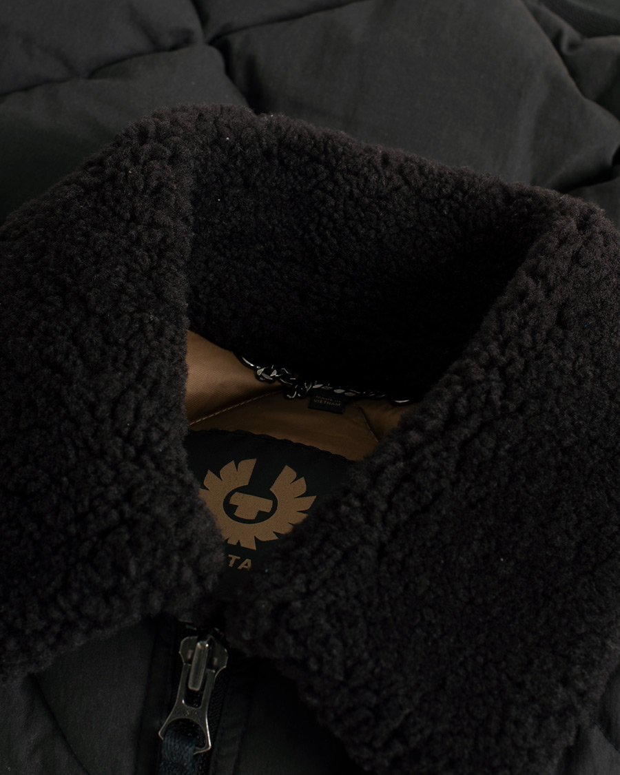 Herr | Belstaff Hawkridge Padded Sherling Jacket Black | Pre-owned | Belstaff Hawkridge Padded Sherling Jacket Black