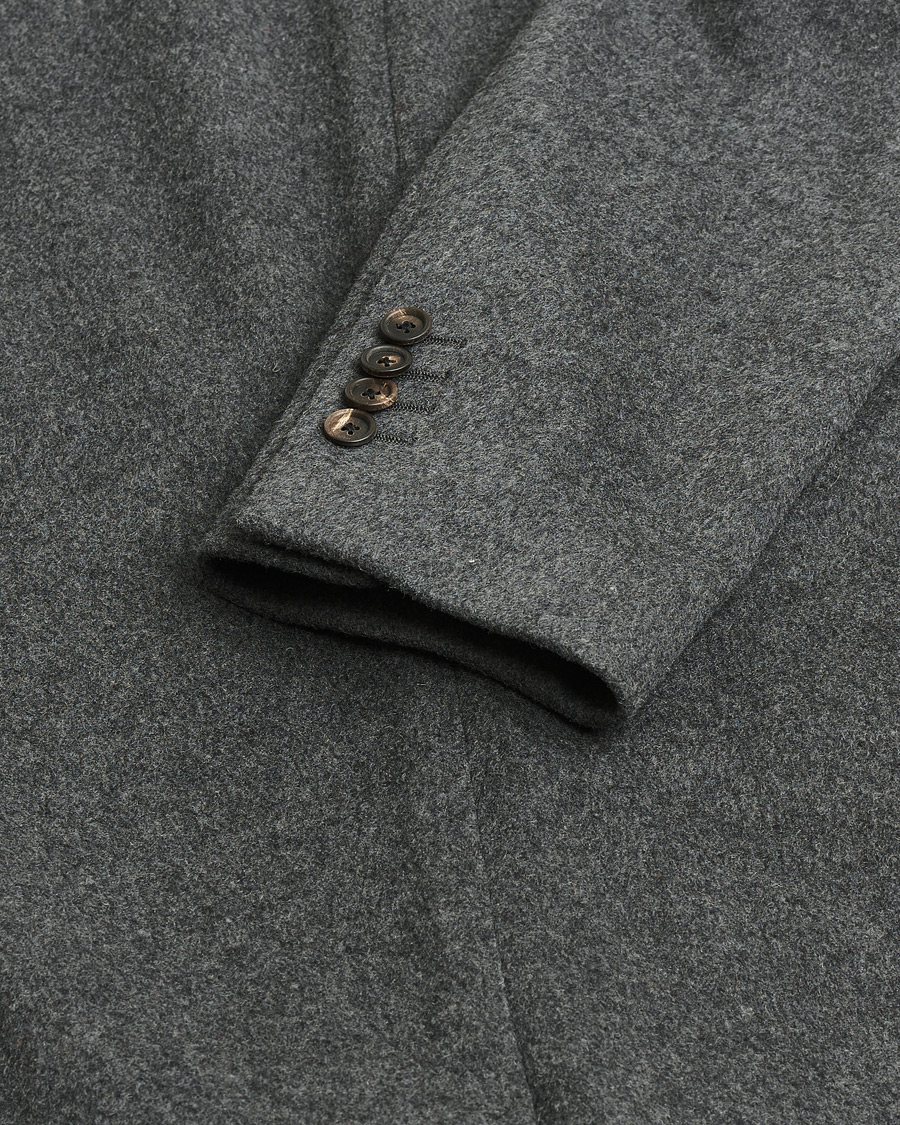 Herr | Pre-owned Jackor | Pre-owned | Lardini Wool Coat Grey 56