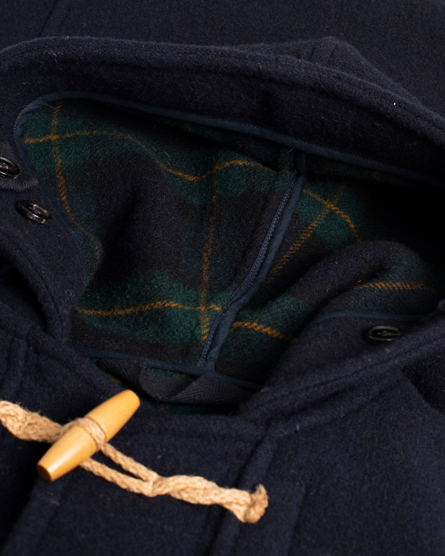 Herr | Polo Ralph Lauren Wool Doublefaced Duffle Coat Navy XS | Pre-owned | Polo Ralph Lauren Wool Doublefaced Duffle Coat Navy XS