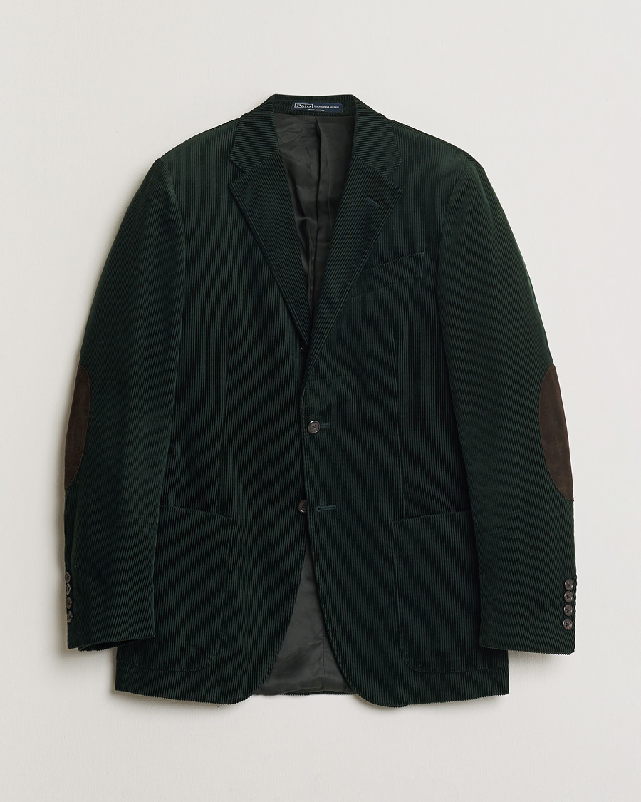 Herr | Pre-owned Kavajer | Pre-owned | Polo Ralph Lauren Corduroy Green Blazer 48