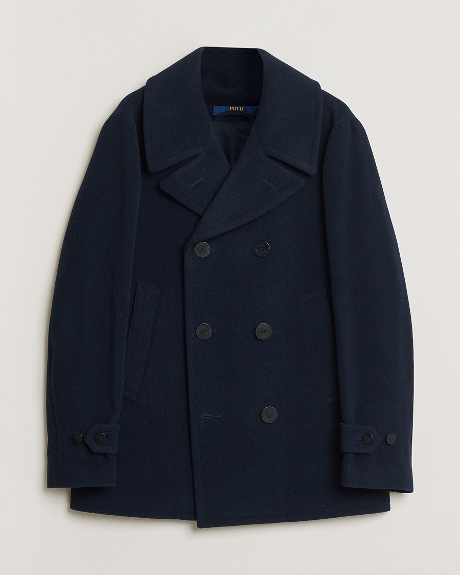 Herr | Pre-owned Jackor | Pre-owned | Polo Ralph Lauren Wool Peacoat Navy M