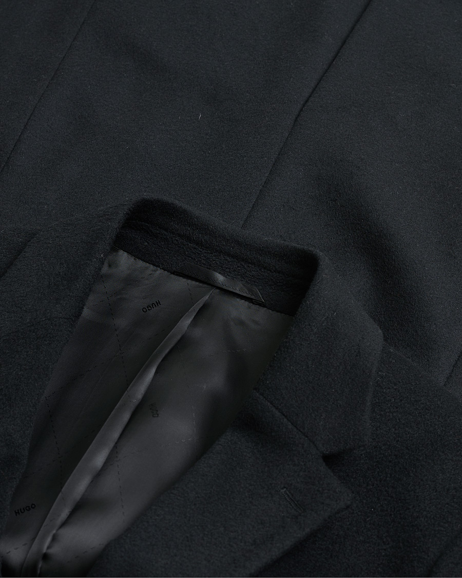 Herr | Pre-owned Jackor | Pre-owned | HUGO Cashmere Coat Black 46