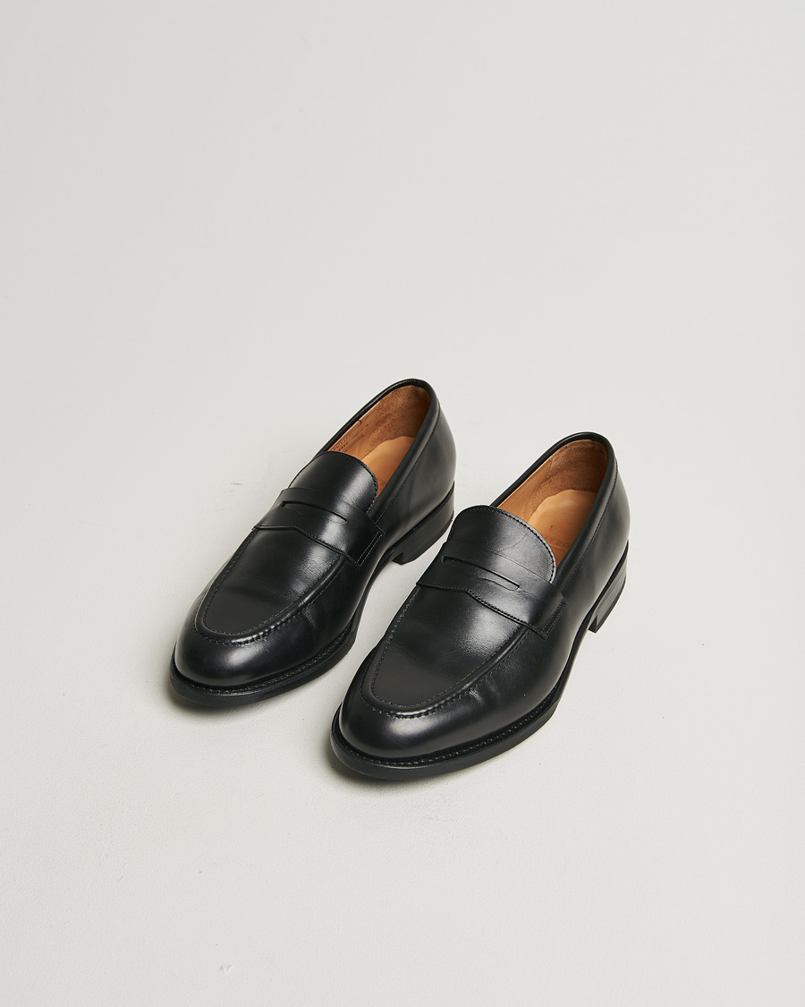 Herr | Myrqvist Stenhammar Loafer Black Calf | Pre-owned | Myrqvist Stenhammar Loafer Black Calf