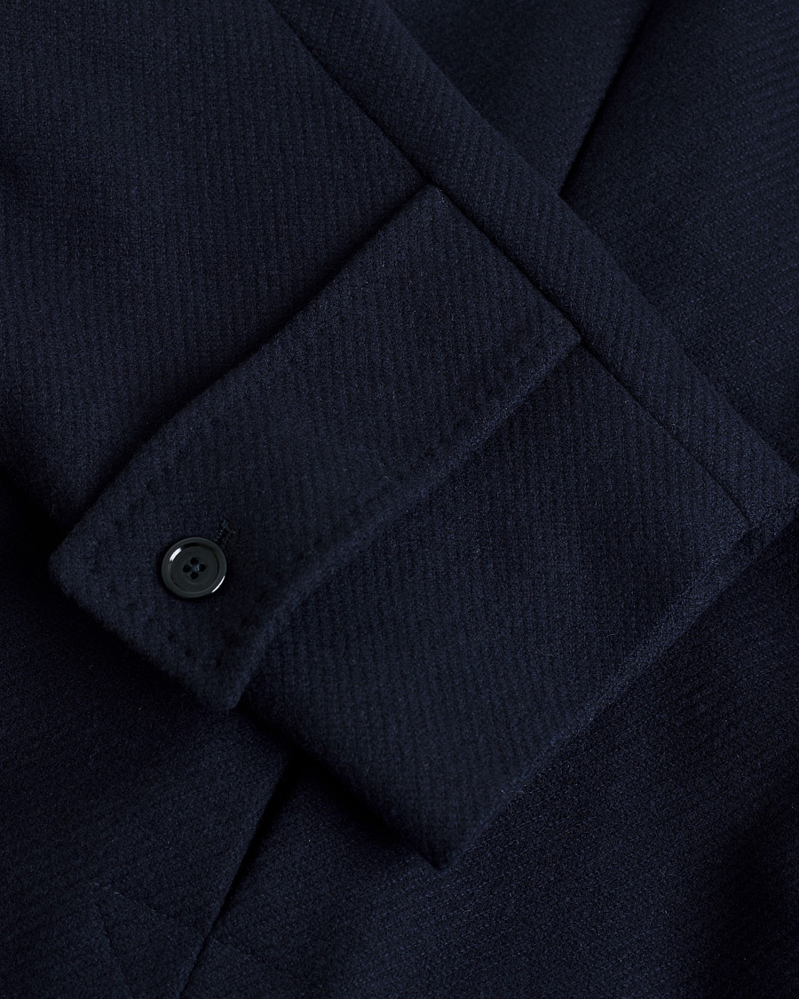 Herr | Pini Parma Raglan Coat Navy 52 | Pre-owned | Pini Parma Raglan Coat Navy 52