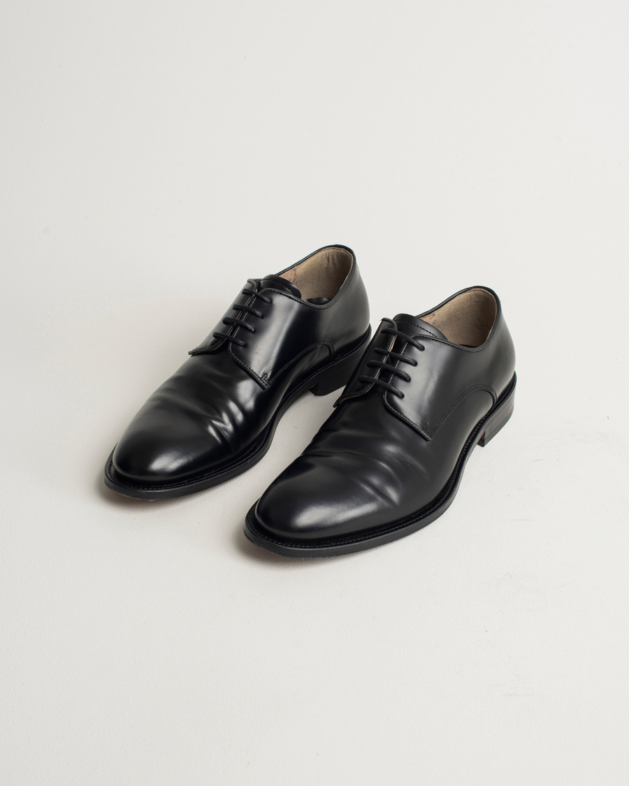 Herr | Filippa K Derby Shoes Black Calf 41 | Pre-owned | Filippa K Derby Shoes Black Calf 41