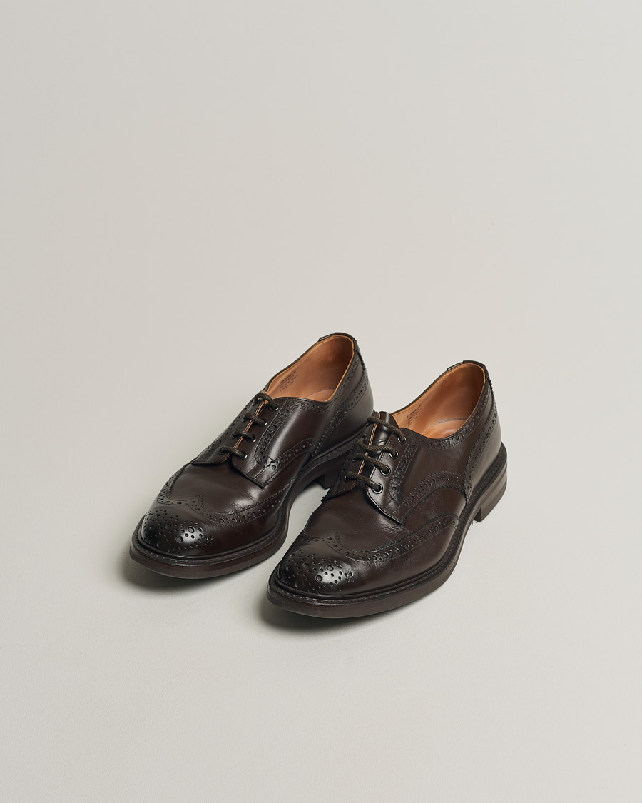 Herr | Tricker's Bourton Country Brogues Espresso Calf | Pre-owned | Tricker's Bourton Country Brogues Espresso Calf