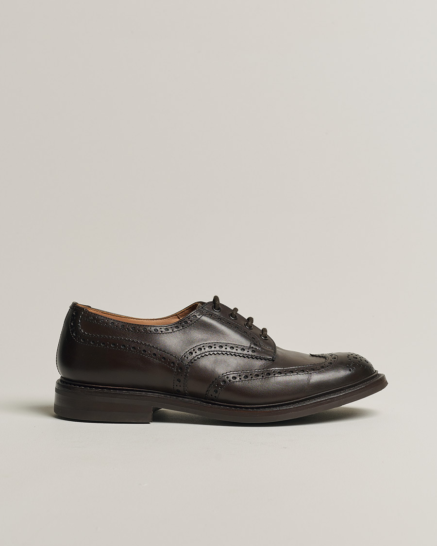 Herr | Tricker's Bourton Country Brogues Espresso Calf | Pre-owned | Tricker's Bourton Country Brogues Espresso Calf