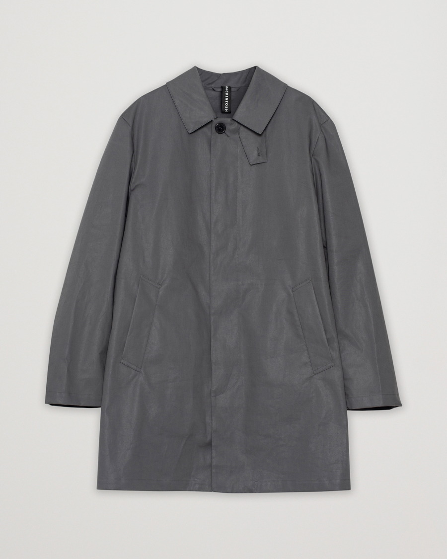 Herr | Mackintosh Cambridge Car Coat Cool Grey | Pre-owned | Mackintosh Cambridge Car Coat Cool Grey