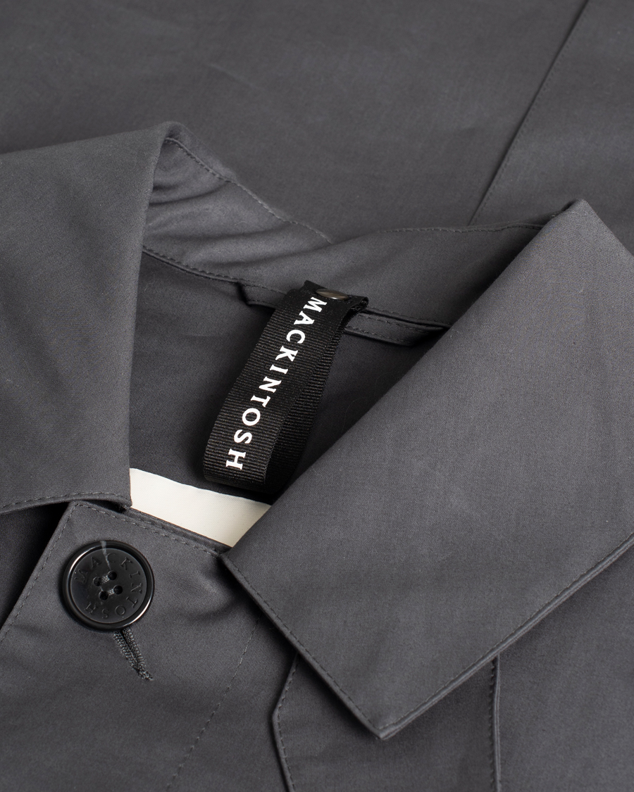 Herr | Mackintosh Cambridge Car Coat Cool Grey | Pre-owned | Mackintosh Cambridge Car Coat Cool Grey