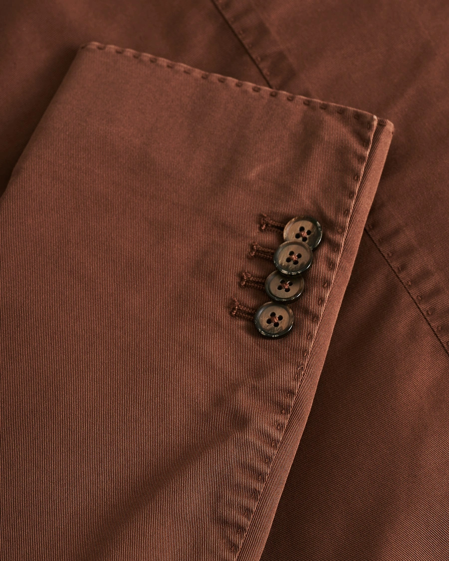 Herr | L.B.M. 1911 Jack Regular Fit Cotton Stretch Blazer Brown | Pre-owned | L.B.M. 1911 Jack Regular Fit Cotton Stretch Blazer Brown