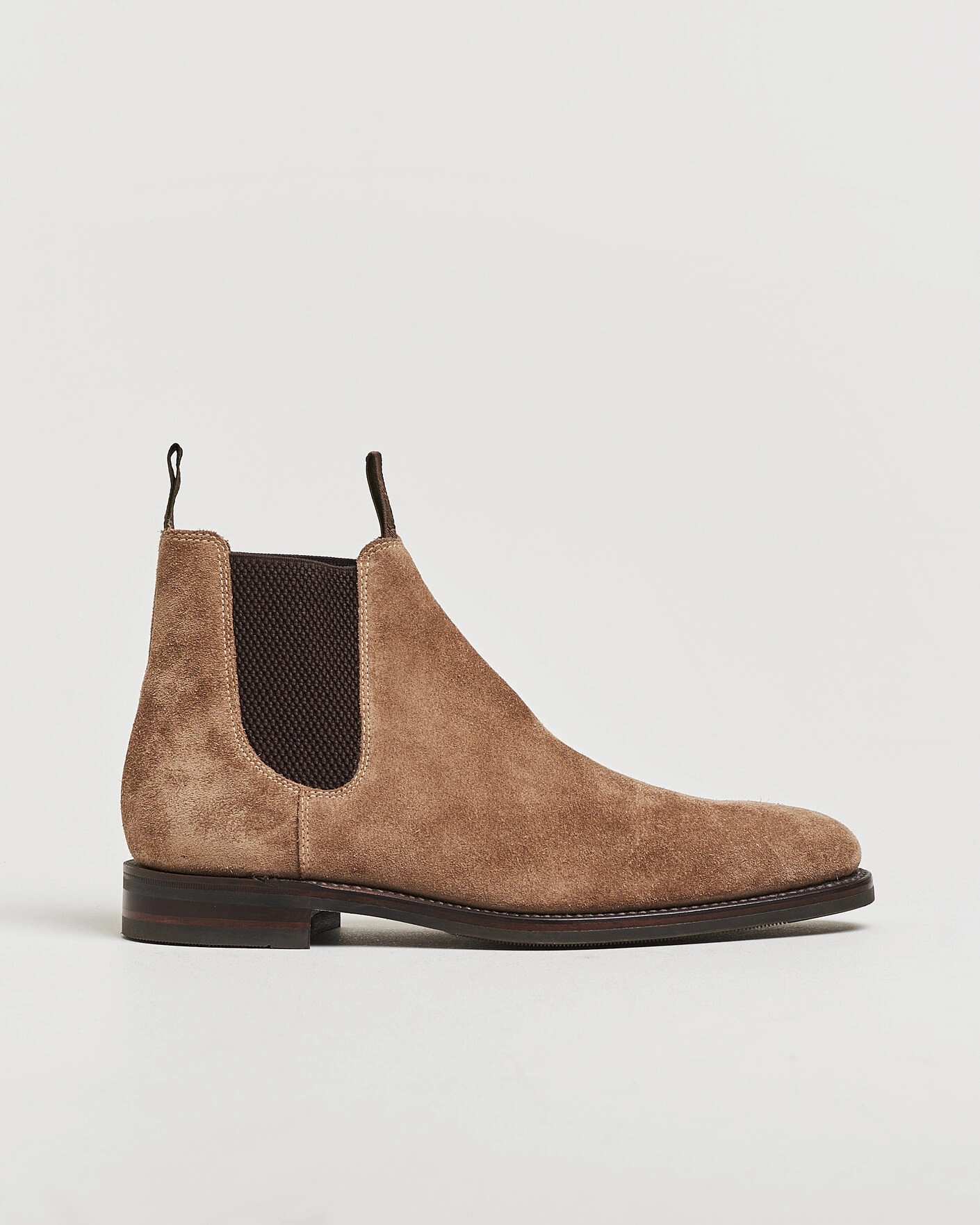 Herr | Pre-owned Randsydda skor | Pre-owned | Loake 1880 Emsworth Chelsea Boot Flint Suede UK9 - EU43