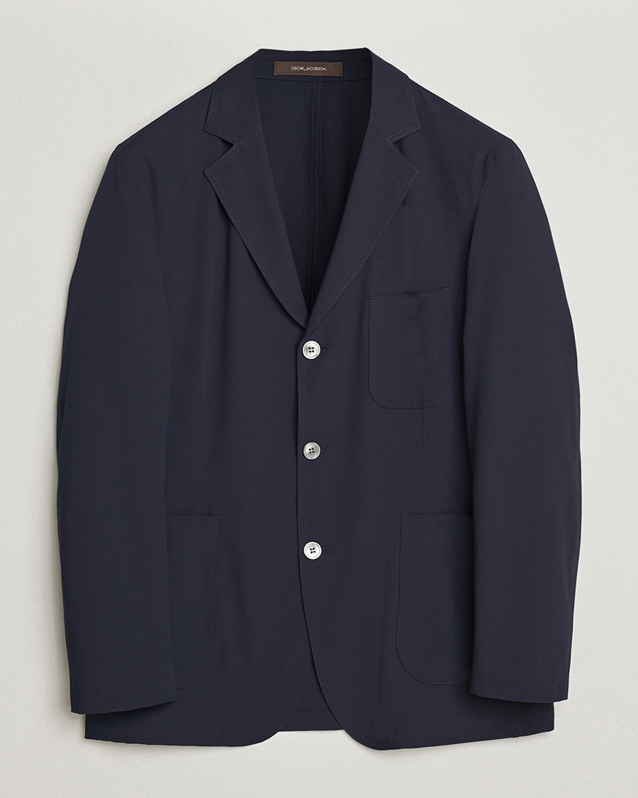 Herr | Pre-owned Kavajer | Pre-owned | Oscar Jacobson Faber Stretch Blazer Navy 46