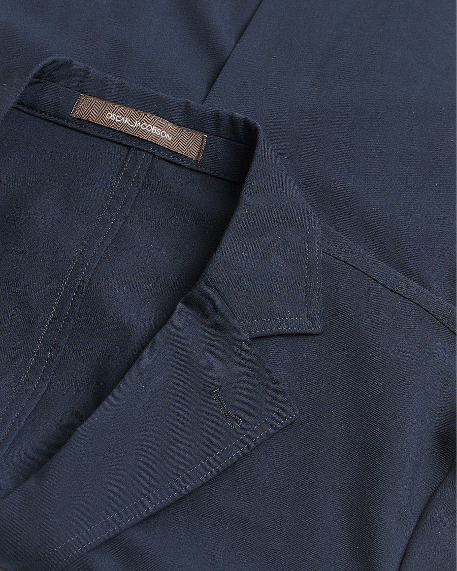 Herr | Pre-owned Kavajer | Pre-owned | Oscar Jacobson Faber Stretch Blazer Navy 46