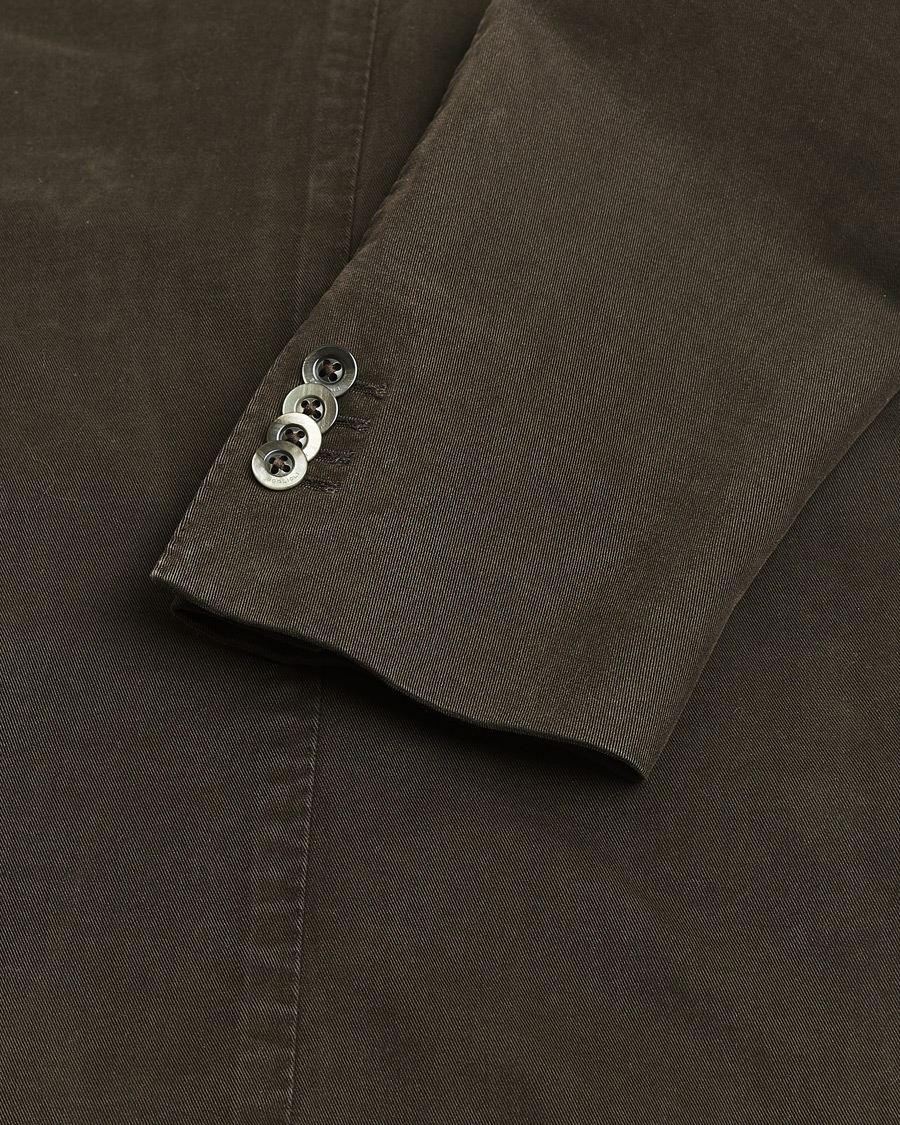 Herr | Pre-owned Kavajer | Pre-owned | Boglioli Cotton Blazer Brown 52