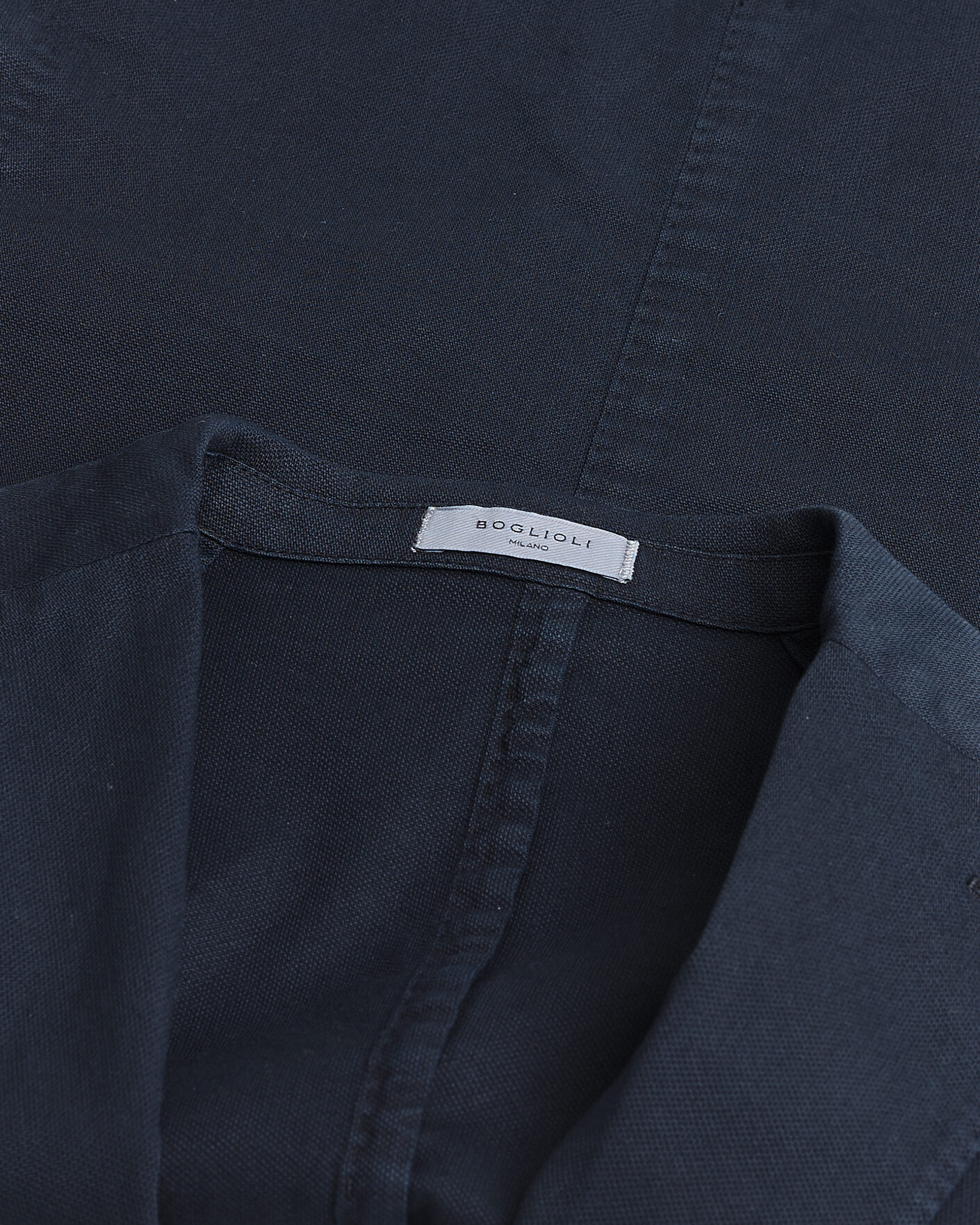 Herr | Pre-owned Kavajer | Pre-owned | Boglioli K Jacket Cotton Stretch Blazer Navy 52